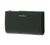 Coccinelle Pelle portafoglio Metallic Soft Wallet Garden Green verde bosco