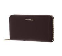 Coccinelle Pelle portafoglio Metallic Soft Wallet Grained Leather Berry viola scuro