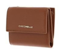 Coccinelle Pelle portafoglio Metallic Soft Wallet Grained Leather Cognac marrone