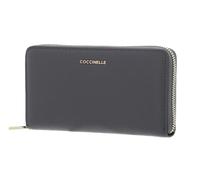 Coccinelle Metallic Soft Portafoglio grigio, pelle, donna
