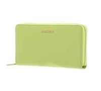 Coccinelle Pelle portafoglio Metallic Soft Wallet Grained Leather Green Glow verde chiaro