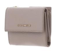 Coccinelle Metallic Soft Wallet Grained Leather Powder Pink
