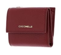 Coccinelle Pelle portafoglio Metallic Soft Wallet Grained Leather Ribes mirtillo
