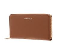 Coccinelle Pelle portafoglio Metallic Soft Wallet Grained Leather Robin marrone chiaro