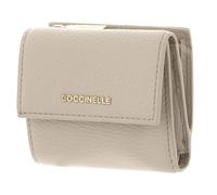 Coccinelle Pelle portafoglio Metallic Soft Wallet Grained Leather Sandshell beige