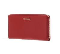 Coccinelle Pelle portafoglio Metallic Soft Wallet Grained Leather Scarlet rosso
