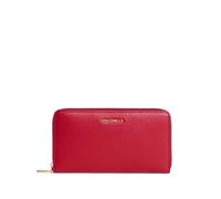 Coccinelle Pelle portafoglio Metallic Soft Wallet Grained Leather Scarlet rosso