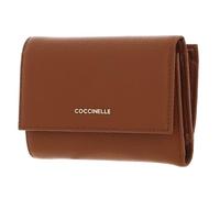 Coccinelle Pelle portafoglio Metallic Soft Wallet Grainy Leather Cuir terracotta