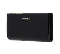 Coccinelle Pelle portafoglio Metallic Soft Wallet Noir nero