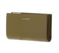Coccinelle Metallic Soft - Portafoglio 12cc 16 cm (seagrass) marrone