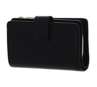 Coccinelle Pelle portafoglio Metallic Textured Leather Wallet Noir nero