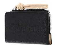 Coccinelle Pelle portafoglio Myrtha Maxi Log Wallet Noir/Betulla nero