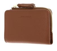 Coccinelle Pelle portafoglio Tassel Wallet Cognac marrone