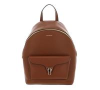Coccinelle Beat Generatio Backpack Grained Leather Cognac