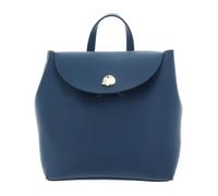 Coccinelle Pelle zaino Nikla Mini Bag Double Grainy Leather Deep Blue/Sandshell petrolio