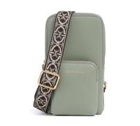 Coccinelle Pixie Borsetta porta cellulare grigio-verde, pelle, donna