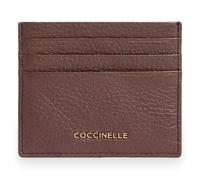 Portacarte Metallic Soft in pelle Coccinelle