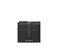 Coccinelle Metallic Soft Custodia per carta di credito Pelle 10 cm noir (TAS018036)