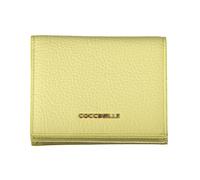 Coccinelle - Portafoglio Giallo in Pelle con Portamonete - - Accessories - Donna - Verde - ONE SIZE