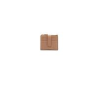 Coccinelle Portafoglio mini in pelle con zip posteriore linea Metallic soft Skin Skin