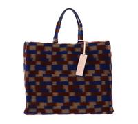 COCCINELLE Preppy Grained Leather Shopper L Multi Royal / Roy