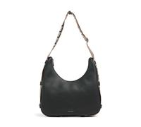 Coccinelle Raquel Borsa hobo nero, pelle di vacchetta grana, donna