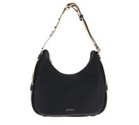 COCCINELLE Raquel Handbag Double Grainy Leather S Noir / Cognac