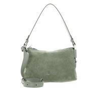 Coccinelle Rebekka Suede Mini Bag Grained Leather Greenery