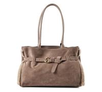Coccinelle Sabine Borsa a spalla Vera Pelle 36 cm marrone
