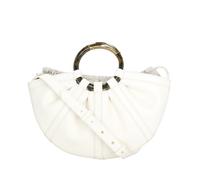COCCINELLE borsetta Shell Handbag Smooth Leather Pearl