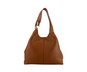 Coccinelle - Shopper Curva con Tasche Rimovibili - - Bags - Donna - Marrone - ONE SIZE