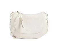 Coccinelle C-Easy Borsa a tracolla bianco, pelle di vacchetta grana, donna