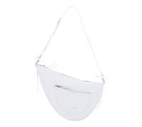 Coccinelle Snuggie Shoulderbag Double Grainey Leather Bril. Wh/Cela. Gr