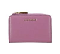 Coccinelle Pelle porta carte di credito Metallic Shiny Smooth Leather Card Holder Jellyfish porpora