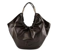 Coccinelle Smash Borsa a spalla Vera Pelle 64 cm nero