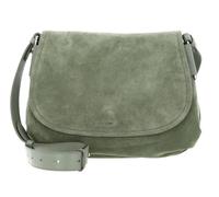 COCCINELLE Suede Handbag Grained Leather Greenery / Greene