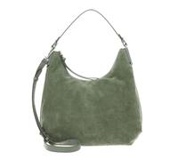 COCCINELLE Suede Handbag Grained Leather Greenery / Greene