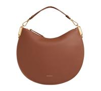 Coccinelle Pelle borsa a tracolla Sunup Handbag Double Grainy Leather Cognac/Noir marrone
