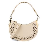 Coccinelle Sunup Borsa a spalla Vera Pelle 25 cm beige