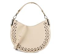 Coccinelle Sunup Borsa a spalla Vera Pelle 33 cm beige