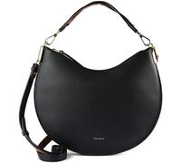 Coccinelle Pelle borsa a tracolla Sunup Handbag Double Grainy Leather Noir/Cognac nero