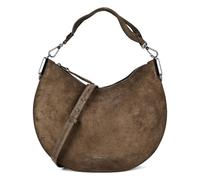 Coccinelle Sunup Borsa a spalla Vera Pelle 38 cm grigio