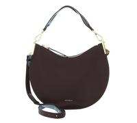 Coccinelle Sunup Handbag Double Grainy Leather Brunette/Arctic Blue