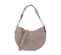 Coccinelle Sunup Suede Borsa a spalla marrone, pelle bovina ruvida, donna