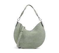 Coccinelle Sunup Suede Borsa hobo verde, pelle scamosciata, donna