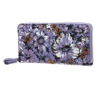 COCCINELLE Tassel Flower Print Zip Around Wallet