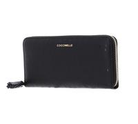 COCCINELLE Tassel Ostrich Zip Around Wallet