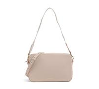 Coccinelle Tebe Borsa a spalla bianco, pelle di vacchetta grana, donna