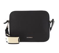 Coccinelle Tebe Borsa a tracolla in pelle 21,5 cm noir (E5MN555M301-001)
