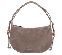 Coccinelle Thess Borsa a spalla Vera Pelle 29 cm grigio